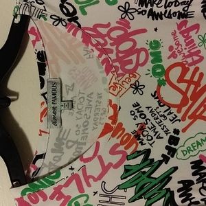 Almost Famous Graffiti Dress